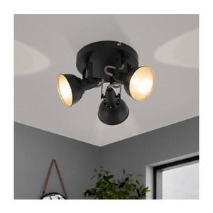 Eglo 75514 - Bodové svietidlo THORNTON 3xE14/28W/230V čierna/zlatá 75514 vyobraziť