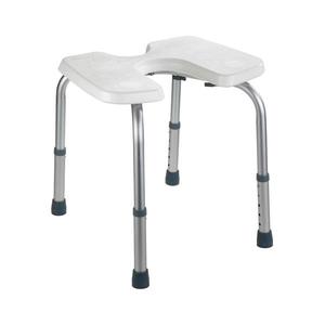 WENKO 206051100-Stolička SECURA 46x53, 5 cm biela/strieborná 206051100 vyobraziť