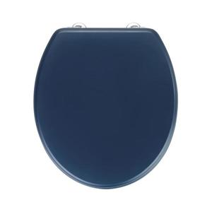 WENKO 25172100-WC sedadlo PRIMA 37x41 cm modrá/strieborná 25172100 vyobraziť