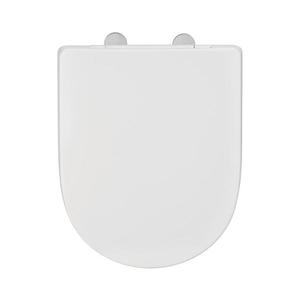 WENKO 24988100-WC sedátko EXCLUSIVE 45x36, 5 cm biela/strieborná 24988100 vyobraziť