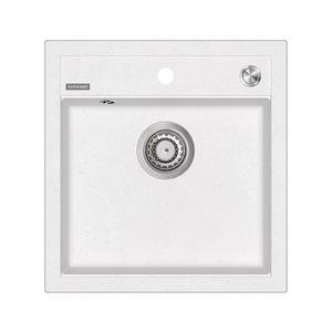 Concept DG00C50WH - Kuchynský drez CUBIS 49x51 cm granit/biela DG00C50WH vyobraziť