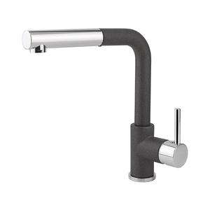 Concept BDG4527BC - Drezová batéria s vysúvacou sprchovou hlavicou 26, 9 cm granit/čierna BDG4527BC vyobraziť