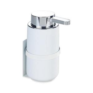 WENKO 54655100 - Dávkovač mydla WOYA 250 ml biela/lesklý chróm 54655100 vyobraziť