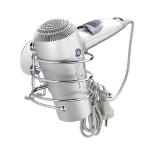 WENKO 18770100-Držiak na fén TURBO-LOC okrúhly oceľový 14x11, 5 cm lesklý chróm 18770100 vyobraziť