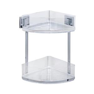 WENKO 22690100-Rohová polica VACUUM-LOC QUADRO ED 28x32, 5 cm strieborná/lesklý chróm 22690100 vyobraziť