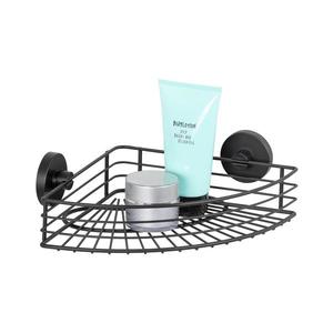 WENKO 24735100-Polička VACUUM-LOC okrúhla, čierna, 35x22, 5 cm 24735100 vyobraziť