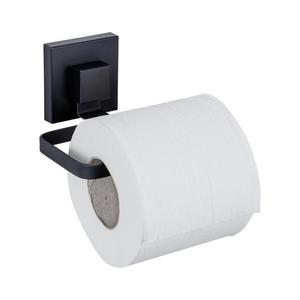 WENKO 71447800 - Držiak toaletného papiera VACUUM-LOC QUADRO ED 14x11 cm čierny 71447800 vyobraziť