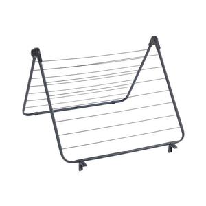 WENKO 63003100 - Sušiak na bielizeň CHAMPION 65x114 cm čierny 63003100 vyobraziť