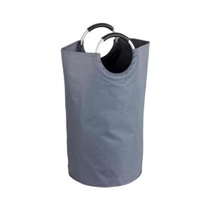WENKO 3440803100 - Kôš na prádlo JUMBO 38x72 cm antracit/strieborná/čierna 3440803100 vyobraziť