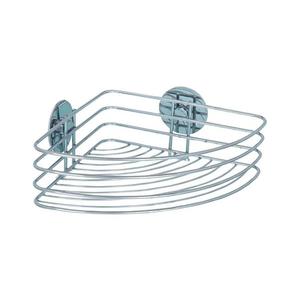 WENKO 18913100-Polica TURBO-LOC okrúhla oceľová 26, 5x20 cm lesklý chróm 18913100 vyobraziť