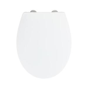 WENKO 24516100-WC WC sedadlo 300/350 KG 37x44, 5 cm biela/strieborná 24516100 vyobraziť