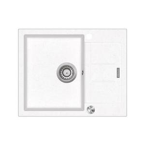 Concept DG05C45WH - Kuchynský drez CUBIS 50x62 cm granit/biela DG05C45WH vyobraziť