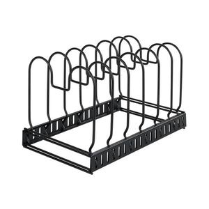 WENKO 53149100 - Držiak na pokrievky a panvice 18x18 cm čierny 53149100 vyobraziť