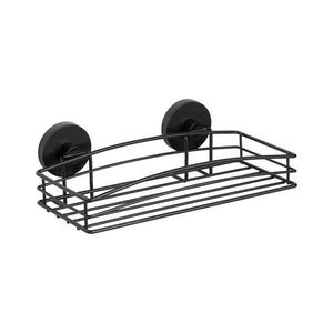 WENKO 24732100-Polička VACUUM-LOC RUND SCHW 26x14 cm čierna 24732100 vyobraziť