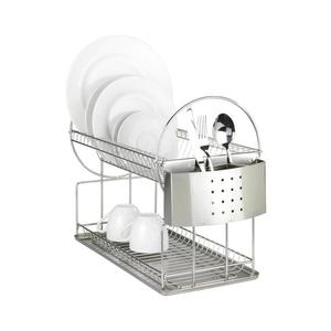 WENKO 2329100 - Odkvapávač riadu DUO 21x33 cm nerez/strieborná 2329100 vyobraziť