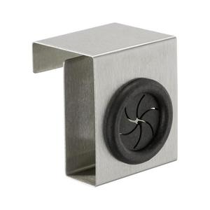 WENKO 4368060100 - Háčik PUSH 5x6 cm strieborná/čierna 4368060100 vyobraziť