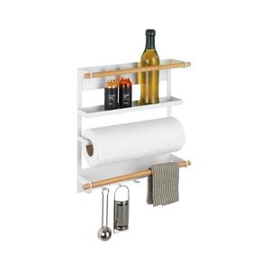 WENKO 54113100 - Organizér MAGNA 33x34 cm biela/hnedá/čierna 54113100 vyobraziť