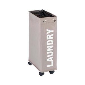 WENKO 3450117100 - Kôš na bielizeň CORNO 18, 5x60 cm béžový/čierny 3450117100 vyobraziť