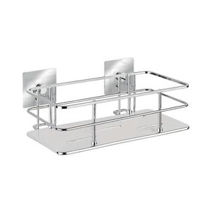 WENKO 23854800-Polica TURBO-LOC QUADRO ED. 24x14, 5 cm nerezová oceľ/lesklý chróm 23854800 vyobraziť