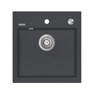Concept DG00C50DG - Kuchynský drez CUBIS 49x51 cm granit/ tmavosivá DG00C50DG vyobraziť