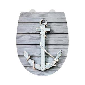 WENKO 23536100-WC WC sedadlo RELIEF 36, 5 x 45 cm pestrofarebné/strieborné 23536100 vyobraziť