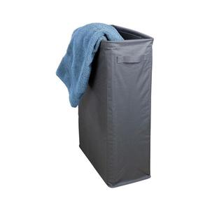 WENKO 71299800 - Kôš na bielizeň SLIM 20x60 cm antracit 71299800 vyobraziť