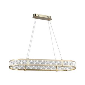 LED stmievateľný závesný luster na lanku ENRIQUE LED/50W/230V 3000-6000K + diaľkové ovládanie N2003 vyobraziť