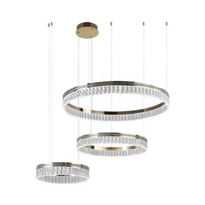 Stlmiteľný LED krištáľový luster na lankách THALIA LED/120W/230V 3000-6000K + diaľkové ovládanie N2104 vyobraziť