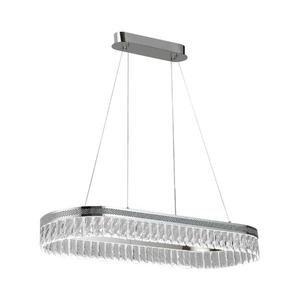 Stmievateľný LED krištáľový luster na lanku THALIA LED/50W/230V 3000-6000K + diaľkové ovládanie N2109 vyobraziť