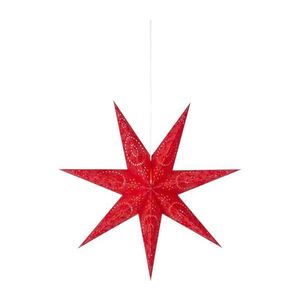 Markslöjd 700120 - Vianočná dekorácia ARATORP 1xE14/25W/230V pr. 75 cm červená 700120 vyobraziť