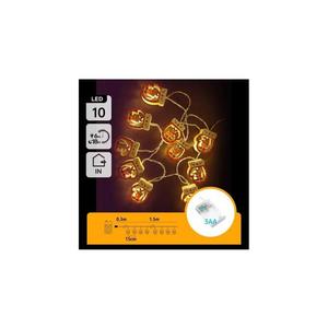 B.V. - LED vianočná reťaz 10xLED/3xAA 1, 5 m teplá biela rukavice B10303Q6K vyobraziť