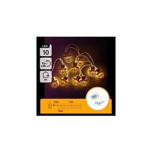 B.V. - LED vianočný reťazec 10xLED/3xAA 1, 5m teplá biela snehuliak B10303Q6N vyobraziť