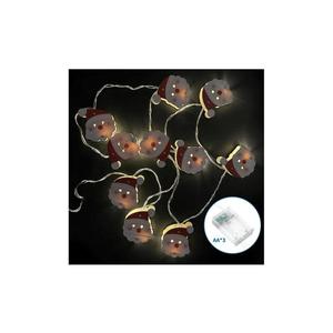 B.V. - LED Vianočný reťaz 20xLED/3xAA 3m teplá biela Santa Claus B10303Q6W vyobraziť