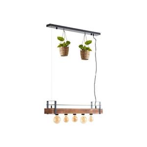 Brilliant - Závesný luster BANKWOOD 5xE27/28W/230V, topoľ 99541/76 vyobraziť