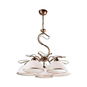 Luster na reťazi COBRA 5xE27/60W/230V bronz/patina LM-5.52/BRĄZ vyobraziť