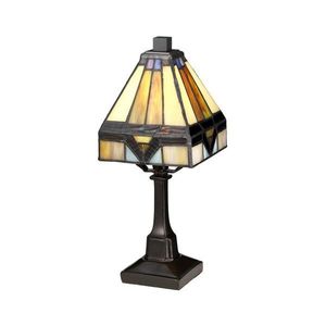 Elstead QZ-HOLMES-TL - Stolná lampa Tiffany HOLMES 1xE14/25W/230V QZ-HOLMES-TL vyobraziť