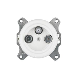 Bohemia-Design - Porcelánová retro TV/SAT-W zásuvka bez rámčeka biela K1-TV/SATX-W vyobraziť