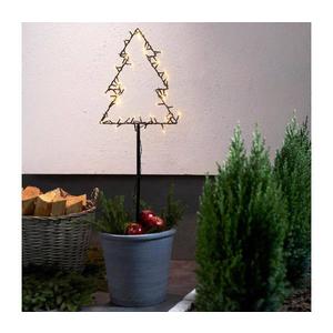 Eglo 411176 - LED Vonkajšia vianočná dekorácia SPIKY LED/3xAA IP44 stromček 411176 vyobraziť