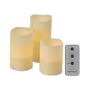 SADA 3x LED Vianočná dekorácia 3xLED/3x3AAA + diaľkový ovládadač DCCV07 vyobraziť