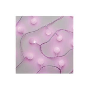 LED Vianočná vonkajšia reťaz 40xLED/9m IP44 ružová D5AP01 vyobraziť