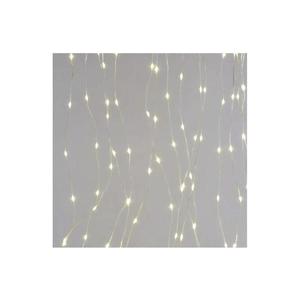 D3EW04 Vianočné osvetlenie400 LED nano reťaz 2, 9 × 2 m záclona vonkajšia aj vnútorná teplá biela vyobraziť