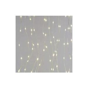 LED vianočná nano reťaz – záclona 1.7x2m, vonkajšia aj vnútorná, teplá biela, programy D3EW01 vyobraziť