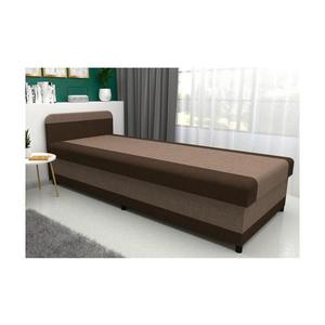 Čalúnená válenda s úložným priestorom TALI 80x202 hnedá/béžová 151101250100 vyobraziť