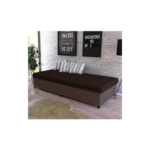 Čalúnená posteľ s úložným priestorom CORY 80x200 hnedá 151101250120 vyobraziť