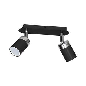 Bodové svietidlo JOKER 2xGU10/25W/230V čierna/lesklý chróm MLP911 vyobraziť