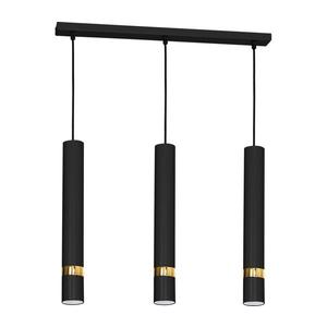 Závesné svietidlo na lanku JOKER 3xGU10/25W/230V čierno-zlaté MLP6080 vyobraziť