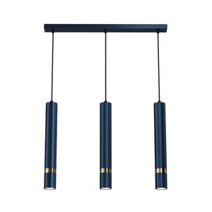 Luster na lanku JOKER 3xGU10/25W/230V modrá/zlatá MLP7726 vyobraziť