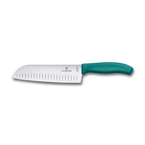 Victorinox - kuchynský nôž Santoku SWISS CLASSIC 17 cm tyrkysový 6.8524.17C1B vyobraziť