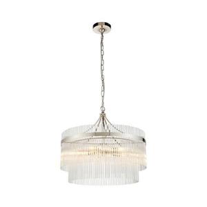 Endon 104112 - Luster na reťazi MARIETTA 5xE14/7W/230V lesklý chróm/číre sklo 104112 vyobraziť