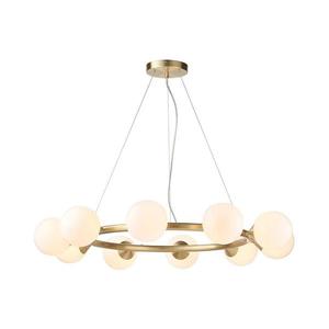 Endon 106008 - Luster na lanku OTIS 10xG9/3W/230V zlatý 106008 vyobraziť